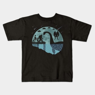 Cryptid Creatures Kids T-Shirt